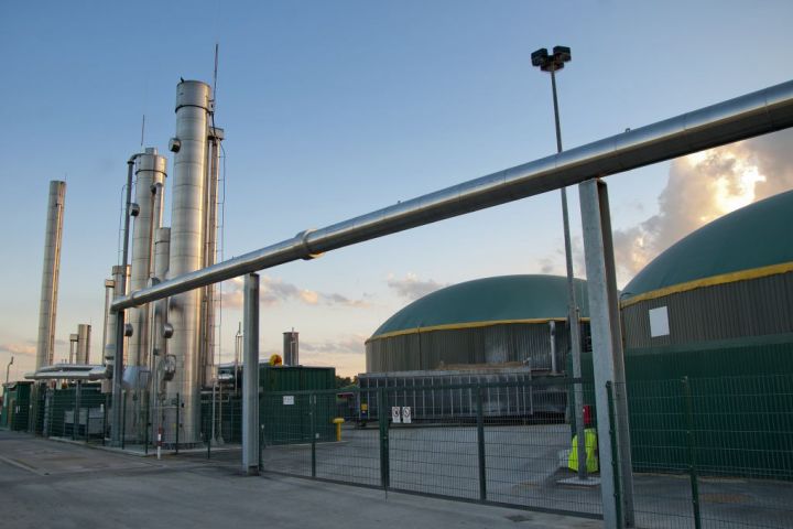 NDIR gas analysis of exhaust gases in industrial plants