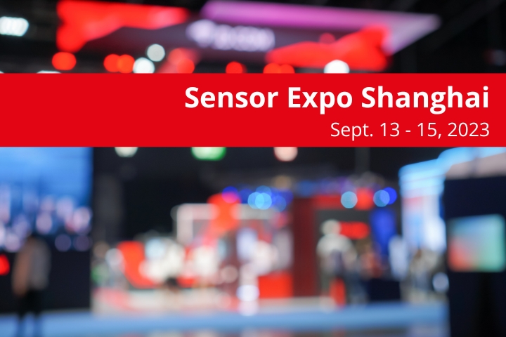 Wir sind auf der Sensor Expo in Shanghai.